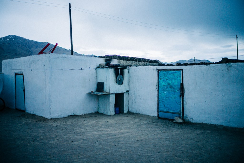 A small village along the Pamir Highway.