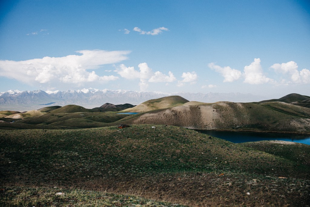 Scenery from the Trans-Alay range on the Kyrgyzstan side.