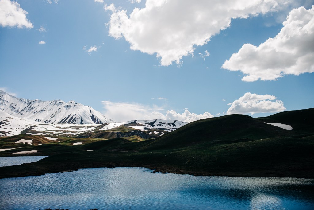 Scenery from the Trans-Alay range on the Kyrgyzstan side.