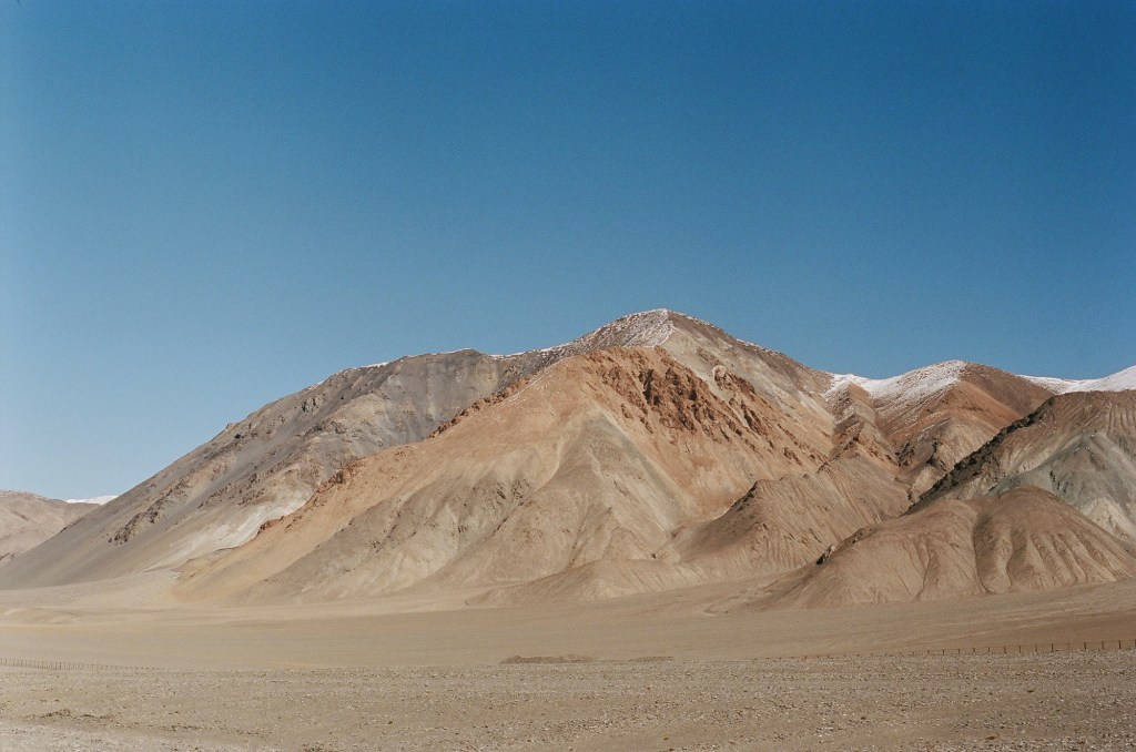 High Plains before the border of Kyrgyzstan
