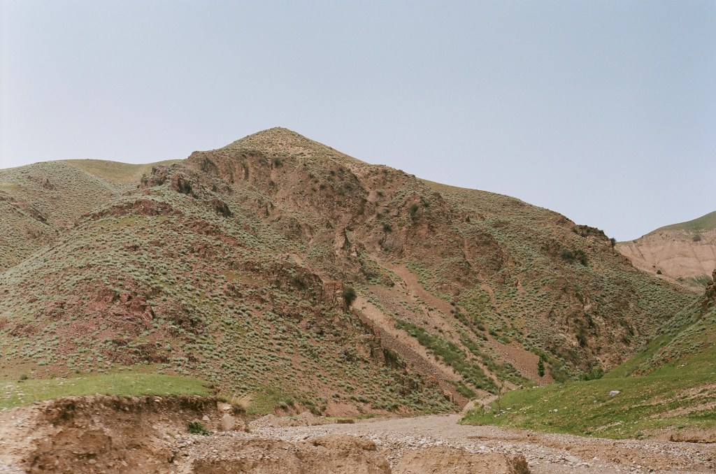 Scenery along the Pamir Highway.