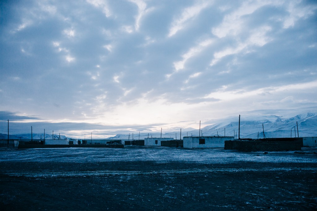 A small village along the Pamir Highway.