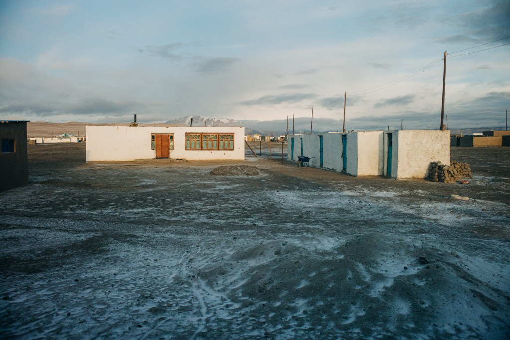 A small village along the Pamir Highway.