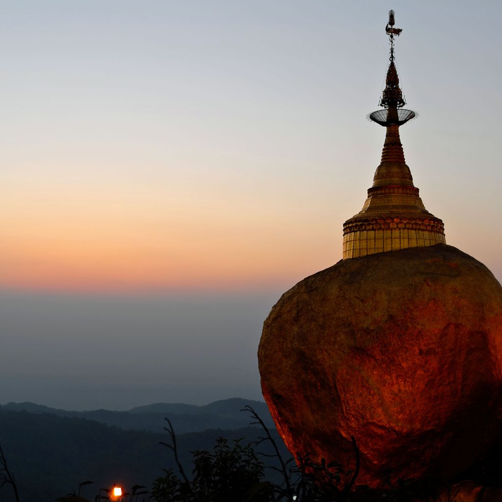 Myanmar: Kyaiktiyo Golden Rock&nbsp;Pagoda