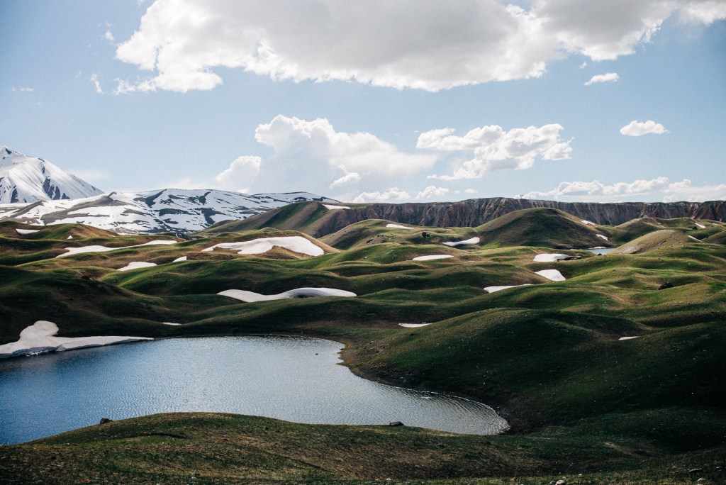 Trans-Alay Range on the borders of Kyrgyzstan and Tajikistan.
