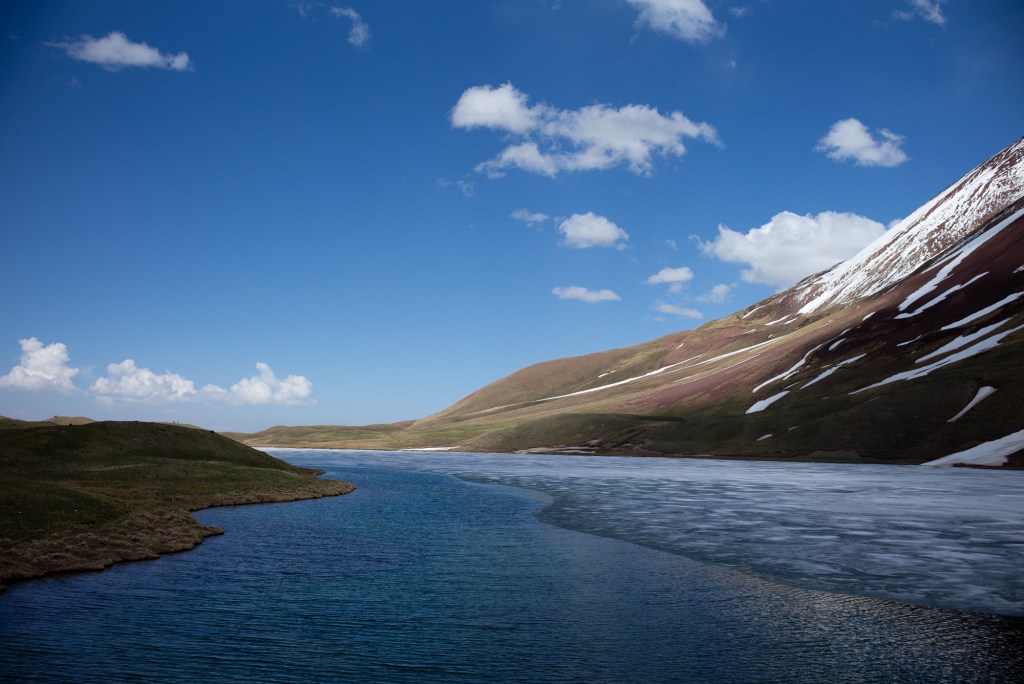 Scenery from the Trans-Alay range on the Kyrgyzstan side.